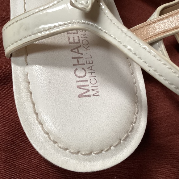 Michael Kors White Sandals Silver-tone Hardware Size unknown - Picture 10 of 10